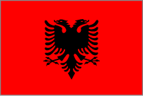 flag of Albania