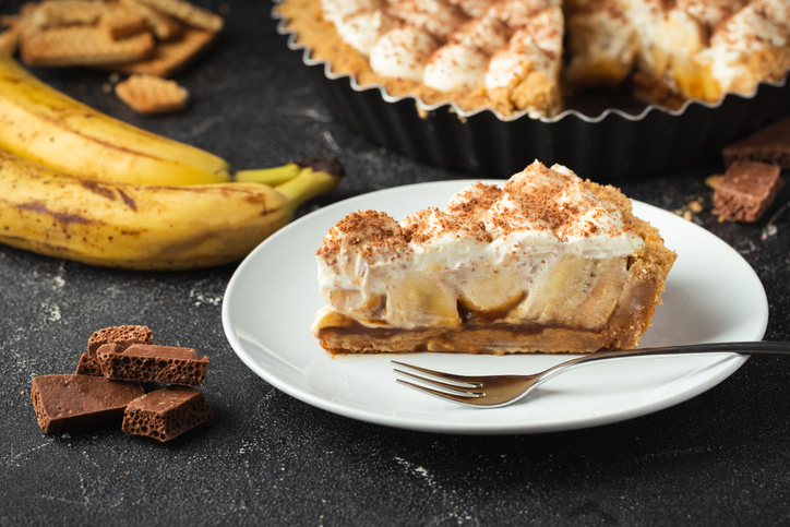 banana pie
