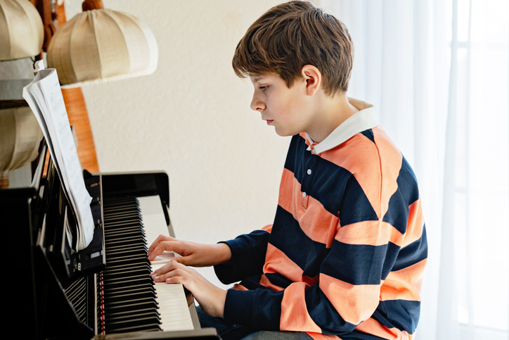 play the piano